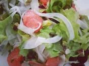 Salade fenouil pamplemousse menthe