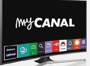 MyCanal retour Samsung mais sans décodeur