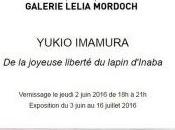 Galerie LELIA MORDOCH exposition YUKIO IMAMURA joyeuse liberté lapin d’Inaba