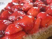 Gäteau fraises sans gluten
