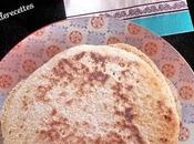 Galette pain farine complète semoule d'orge