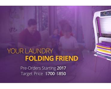 Le rêve de chaque femme au foyer. Voici la machine qui sèche, repasse et les plie les vêtements à votre place!