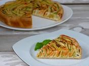 Tarte spirale courgettes carottes