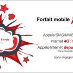 Free Mobile forfait (50Go data) gratuit pendant mois