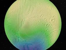 L’océan d’Encelade serait recouvert d’une couche glace plus fine prévu