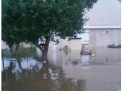 Inondation Dordives chez cousins...