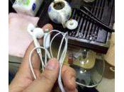 iPhone nouvelle photo d’écouteurs EarPods Lightning