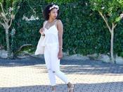 Crown flowers White outfit