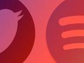 Twitter voit noir Spotify blanc avec Spotio