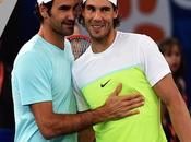 Rafa Roger pour première fois même côté filet