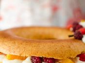 Baba framboises-agrumes, crème onctueuse fleur d’oranger