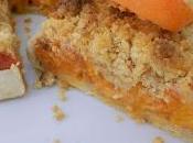 Tarte crumble gourmande l'abricot