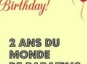 résultats Anniversaire blog