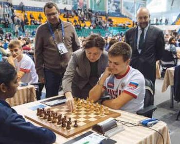 Le championnat du monde d'échecs jeunes en Sibérie