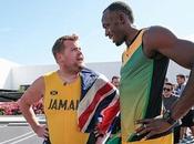 Quand James Corden défie Usain Bolt 100m