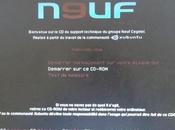fournisseur d'accès Neuf propose nouveau connexion accompagné d'un Live tournant sous Linux