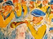 passage fanfare Saint-Sauveur Puisaye, village cher Colette