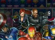 Alignez symboles pour anéantir adversaires avec Marvel Puzzle Quest iPhone