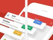 Nouveau Look pour l'App Gmail iPhone