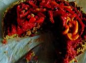 Pizza pois chiches betteraves