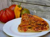 Tarte tomates poivrons