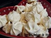 Meringues goût orange