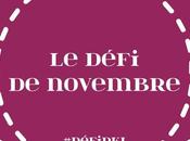 #DéfiPkJ Novembre 2016