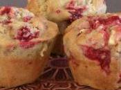 Muffins chocolat blanc framboises thermomix