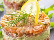 Tartare deux saumons crème balsamique