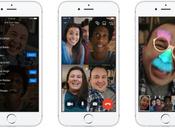 vidéo groupe arrive Facebook Messenger