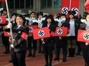Taïwan, lycéens défilent déguisés nazis