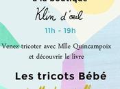 [EVENT] tricots bébé Mlle Quincampoix chez Klin d’oeil