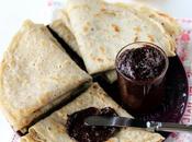 Crêpes l'épeautre sarrasin pâte tartiner "maison"