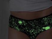 sous-vêtements phosphorescents pour être visible dans nuit.