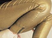 #252 Sneak peek fashion, pantalon doré sneakers paillettées pour mettre pep’s dans notre votre look
