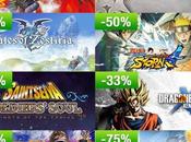 Grosses promotions jeux Bandai Namco Steam
