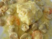 Cabillaud, sauce moutarde, curry fromage