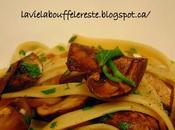 Fettuccine champignons