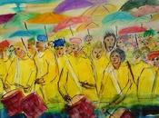 Ambiance carnaval aquarelles