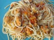 Spaghettis moules coulis tomate