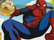 Spiderman sert whisky