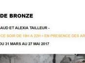 Galerie Géraldine BANIER D’Or Bronze Mars 2017