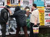 Colleurs décolleurs d’affiches