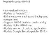 Nokia reçoit mise jour vers Android 7.1.1