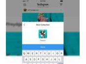 Instagram copie Pinterest lance collections