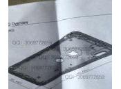 iPhone nouveau schéma, double capteur vertical Touch arrière