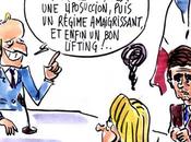 Caricature débat présidentiel