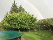 Double arc-en-ciel campagne