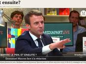 Emmanuel Macron face journalistes Mediapart sans connivence complaisance