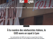 Pourquoi ministre l’intérieur laisse-t-il fascistes s’implanter point dans ville #Lyon #Gud #antifa